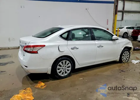 2013 Nissan Sentra S from USA, damaged, VIN 3N1AB7APXDL738564